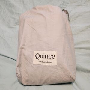 Quince Organic Cotton Queen Duvet Cover